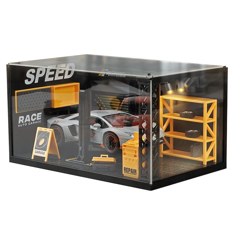 1:24 Diecast Display Case – Race Auto Garage, Race Auto Garage base