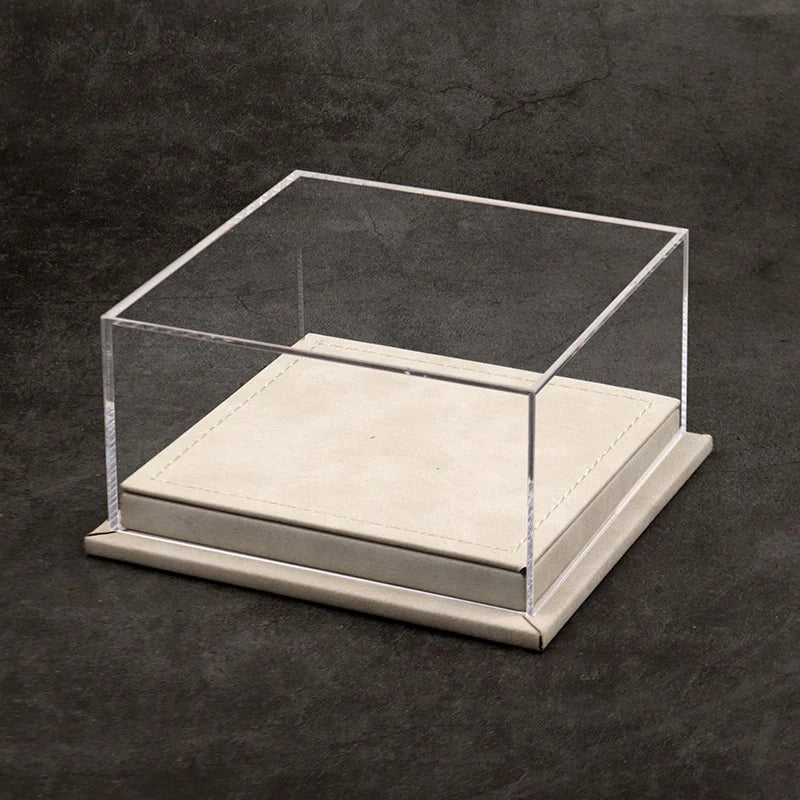 1:64 Diecast Display Case – Double Parking Spots, Slate Gray base