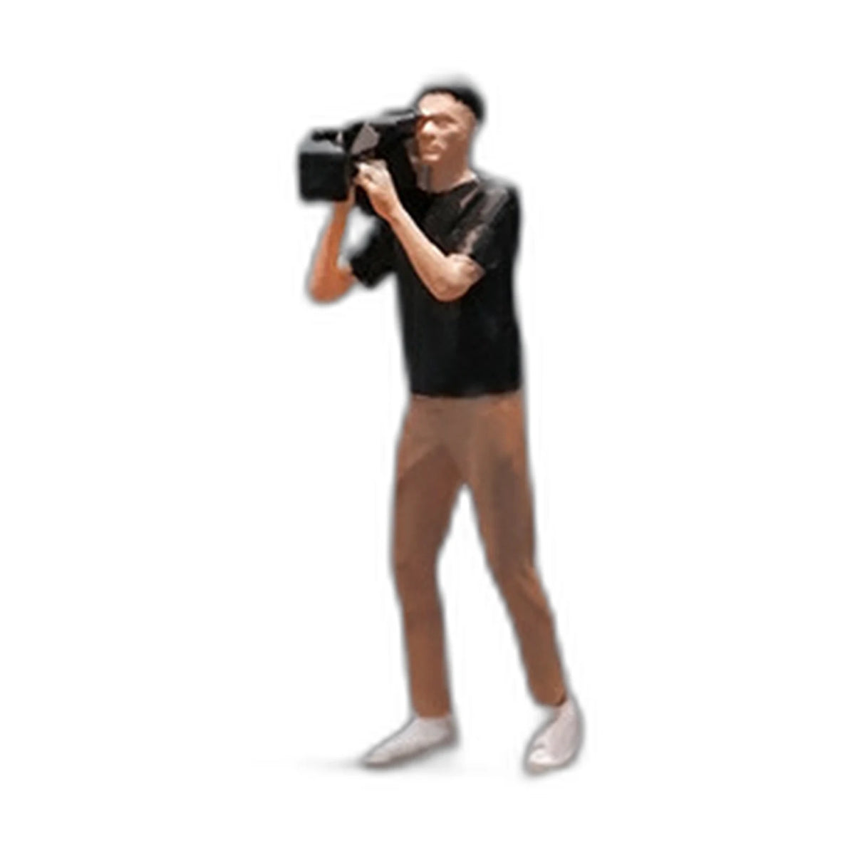 1:64 Miniature Photography Figures – 5 Poses, Photographer base